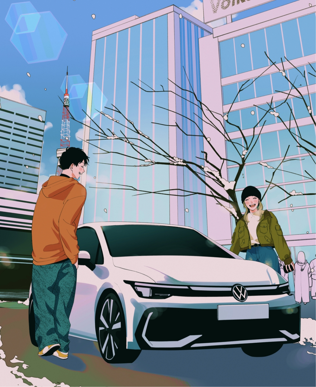 素晴らしい 6人のアーティストとコラボレーション！Volkswagen アート 風景