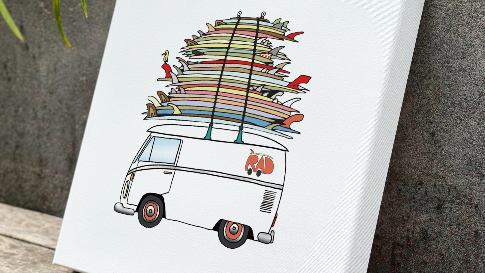 SHO WATANABE GREEN ROOM アート ALOHA VW BUS beetle_0a424c4e-75c3-4869-9a6b